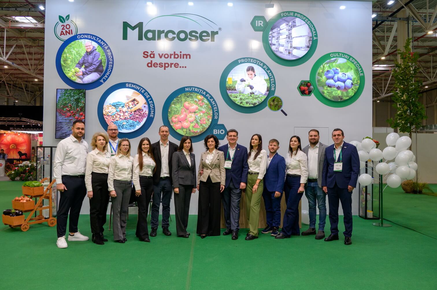 Marcoser la INDAGRA 2025: 20 de ani de activitate celebrati alaturi de fermieri si parteneri