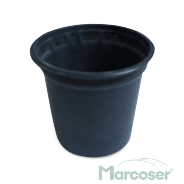 Ghivece Rotunde Negre Pentru Flori Si Legume